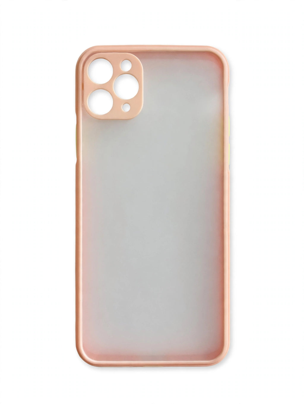Two-Tone Matte Frosted Bumper Case for iPhone