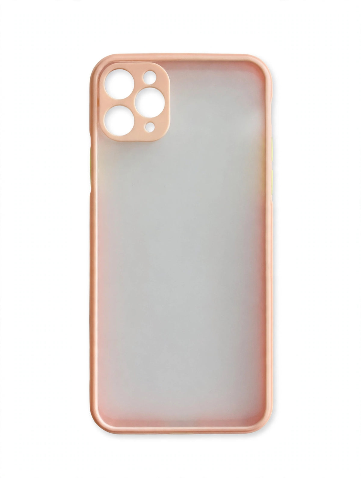 Two-Tone Matte Frosted Bumper Case for iPhone