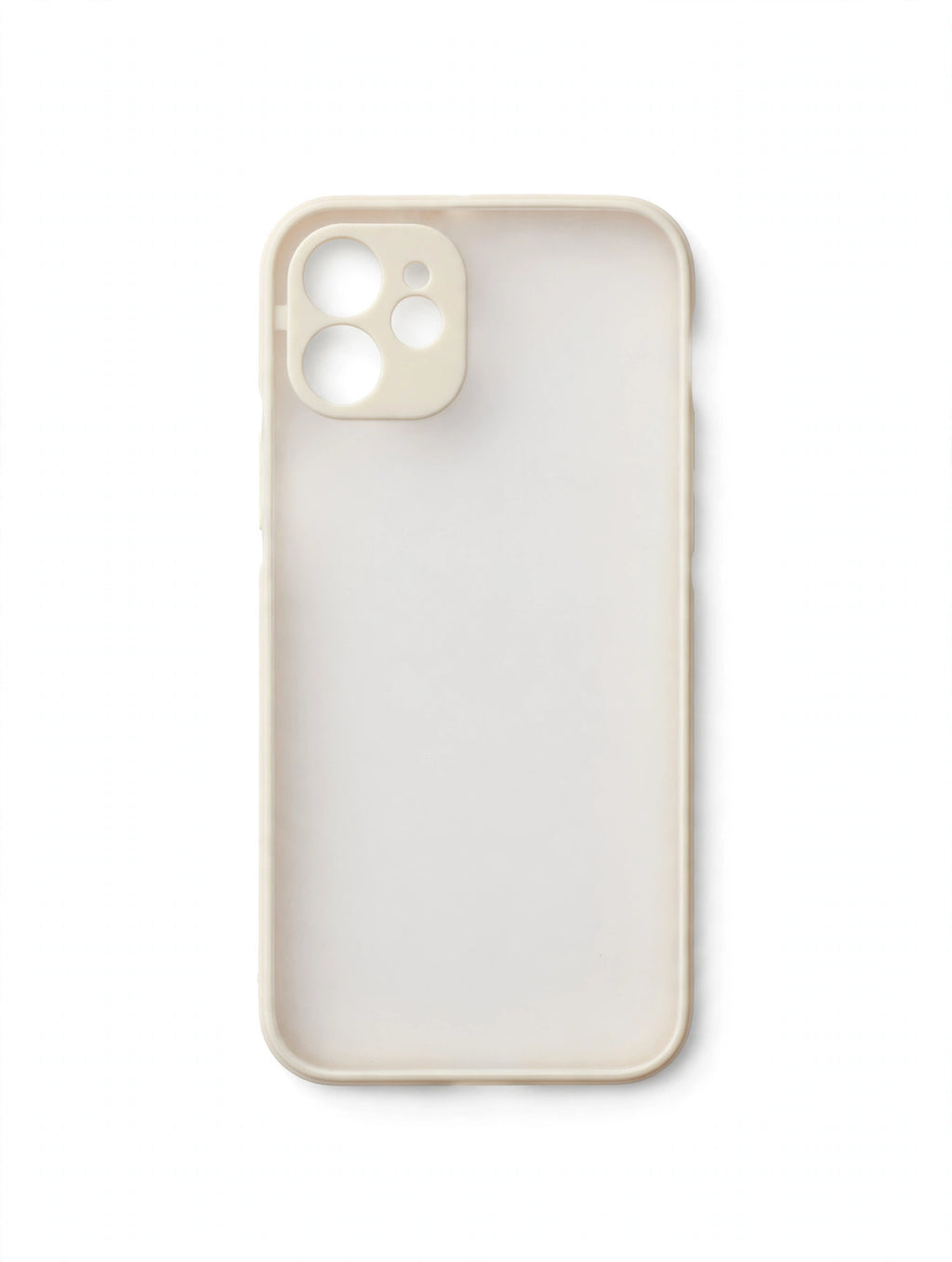 Two-Tone Matte Frosted Bumper Case for iPhone