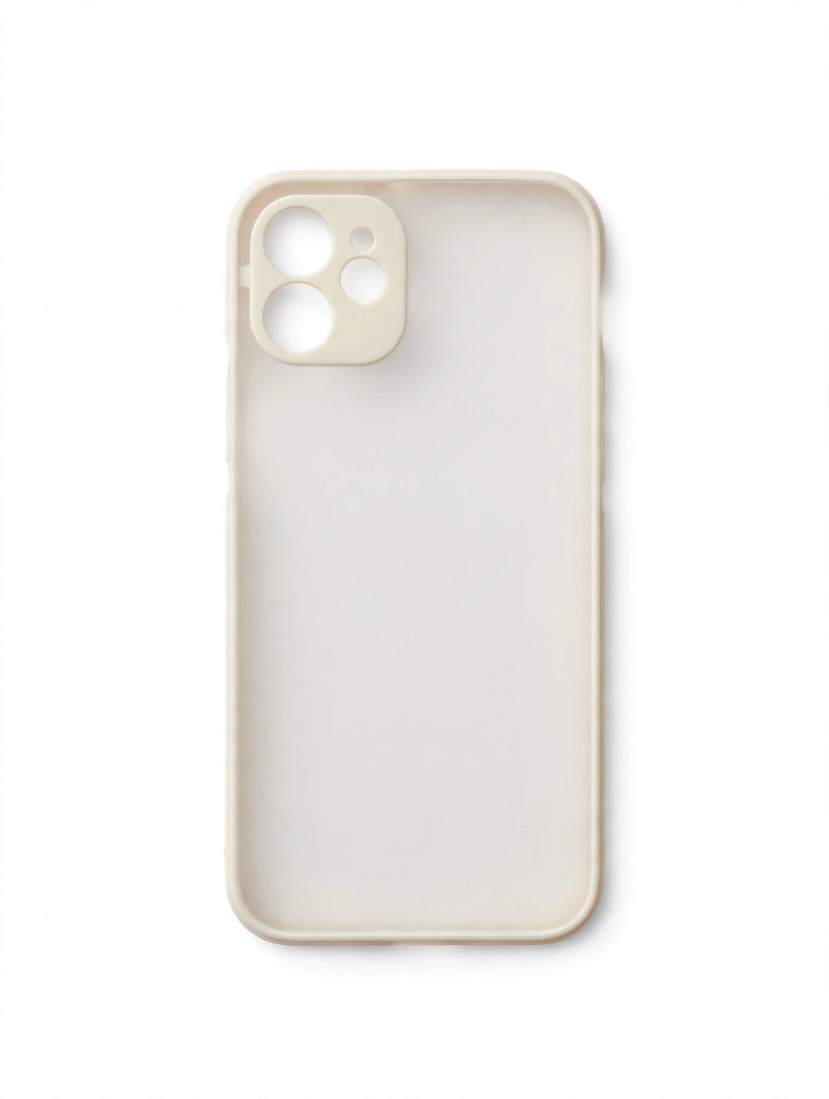 Two-Tone Matte Frosted Bumper Case for iPhone