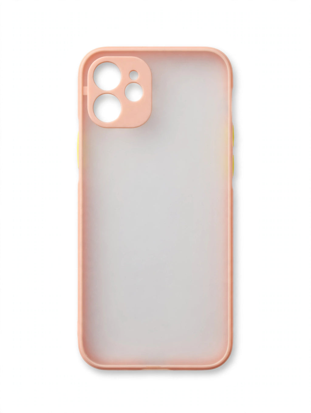 Two-Tone Matte Frosted Bumper Case for iPhone
