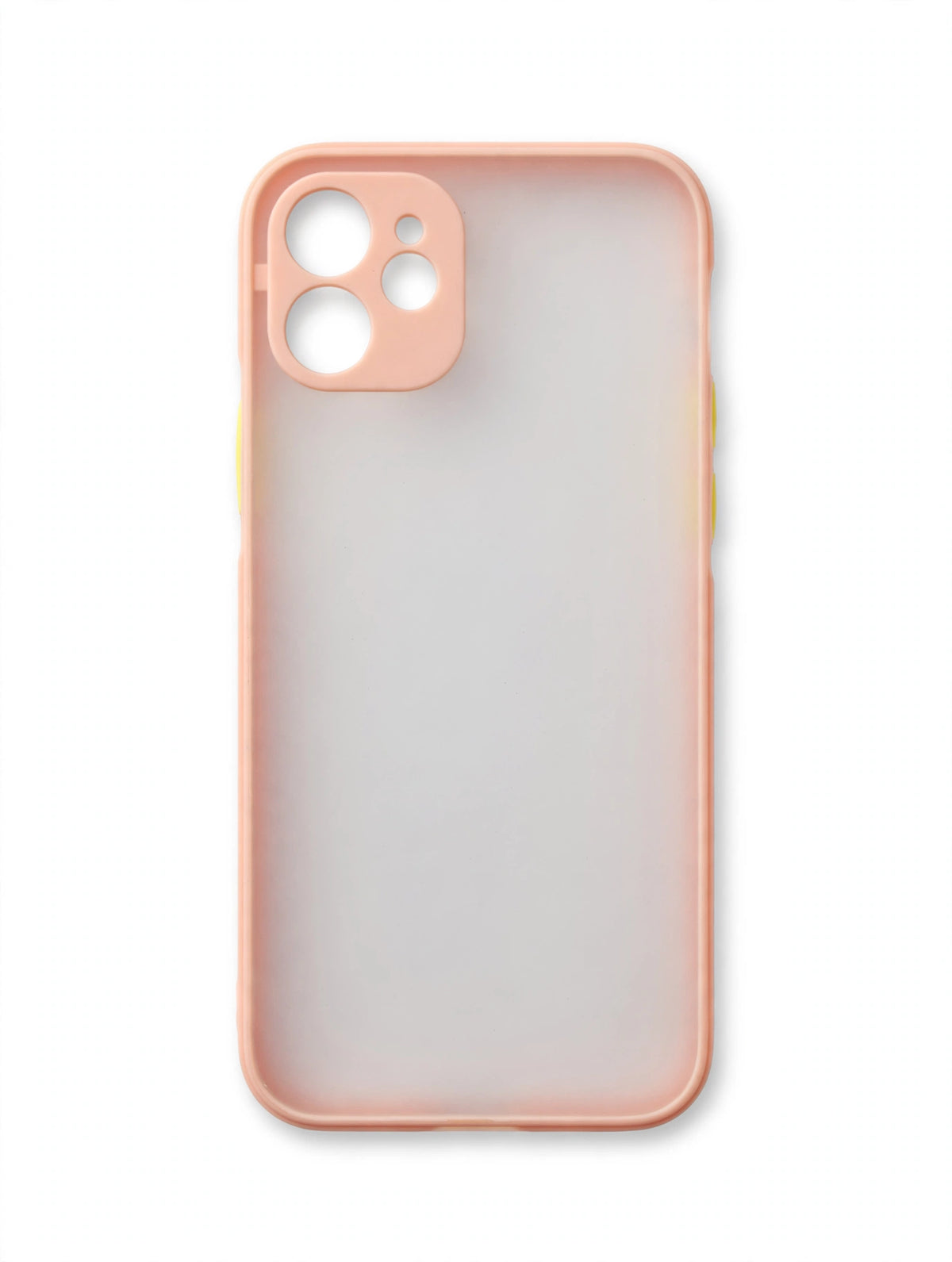 Two-Tone Matte Frosted Bumper Case for iPhone