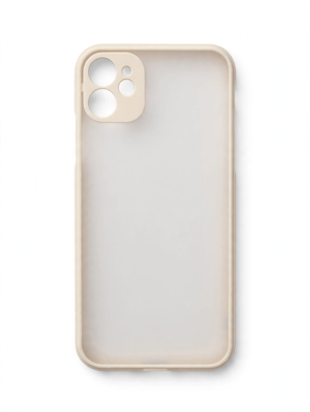 Two-Tone Matte Frosted Bumper Case for iPhone
