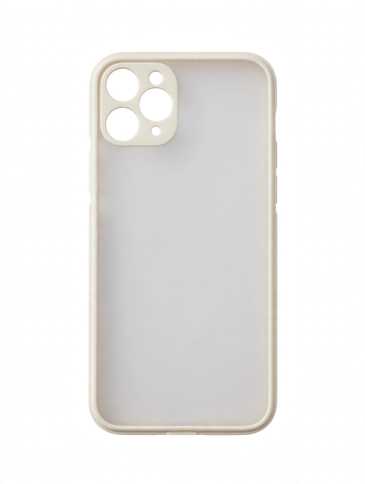 Two-Tone Matte Frosted Bumper Case for iPhone