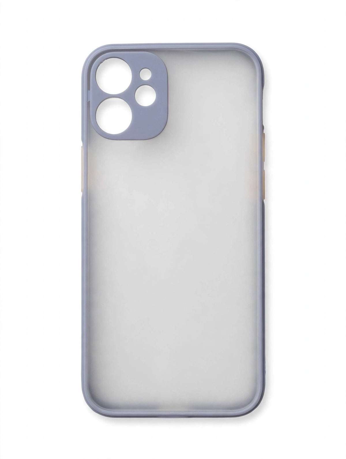 Two-Tone Matte Frosted Bumper Case for iPhone