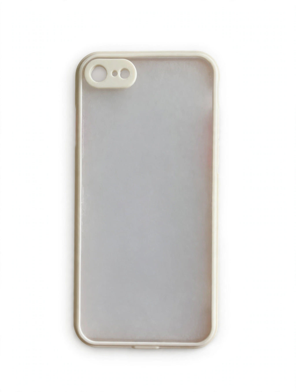 Two-Tone Matte Frosted Bumper Case for iPhone