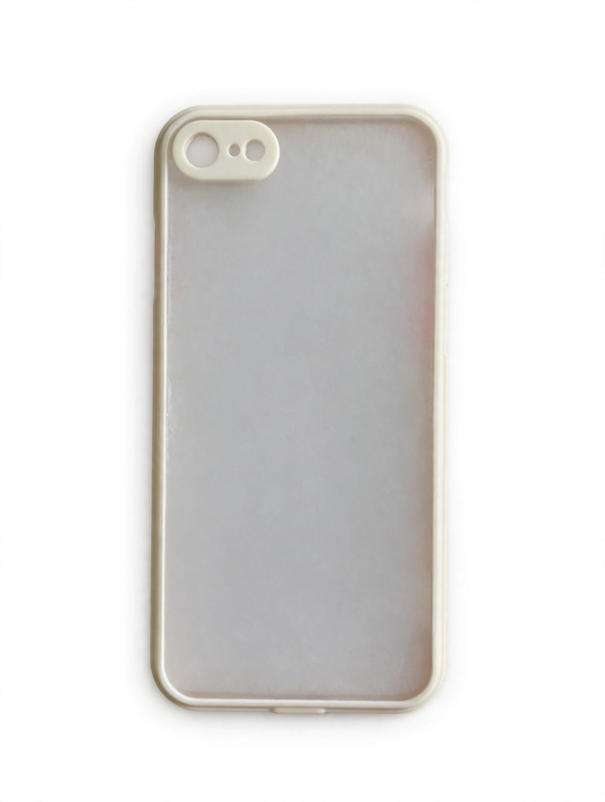 Two-Tone Matte Frosted Bumper Case for iPhone