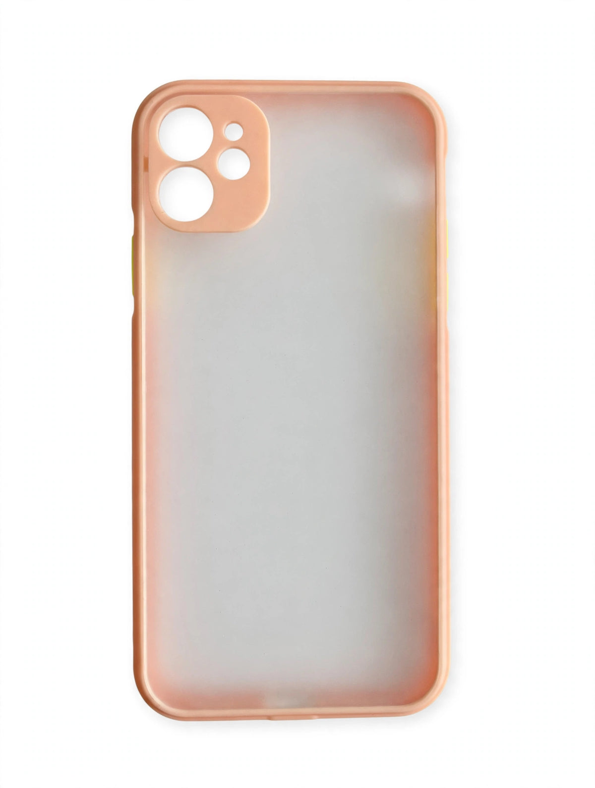Two-Tone Matte Frosted Bumper Case for iPhone