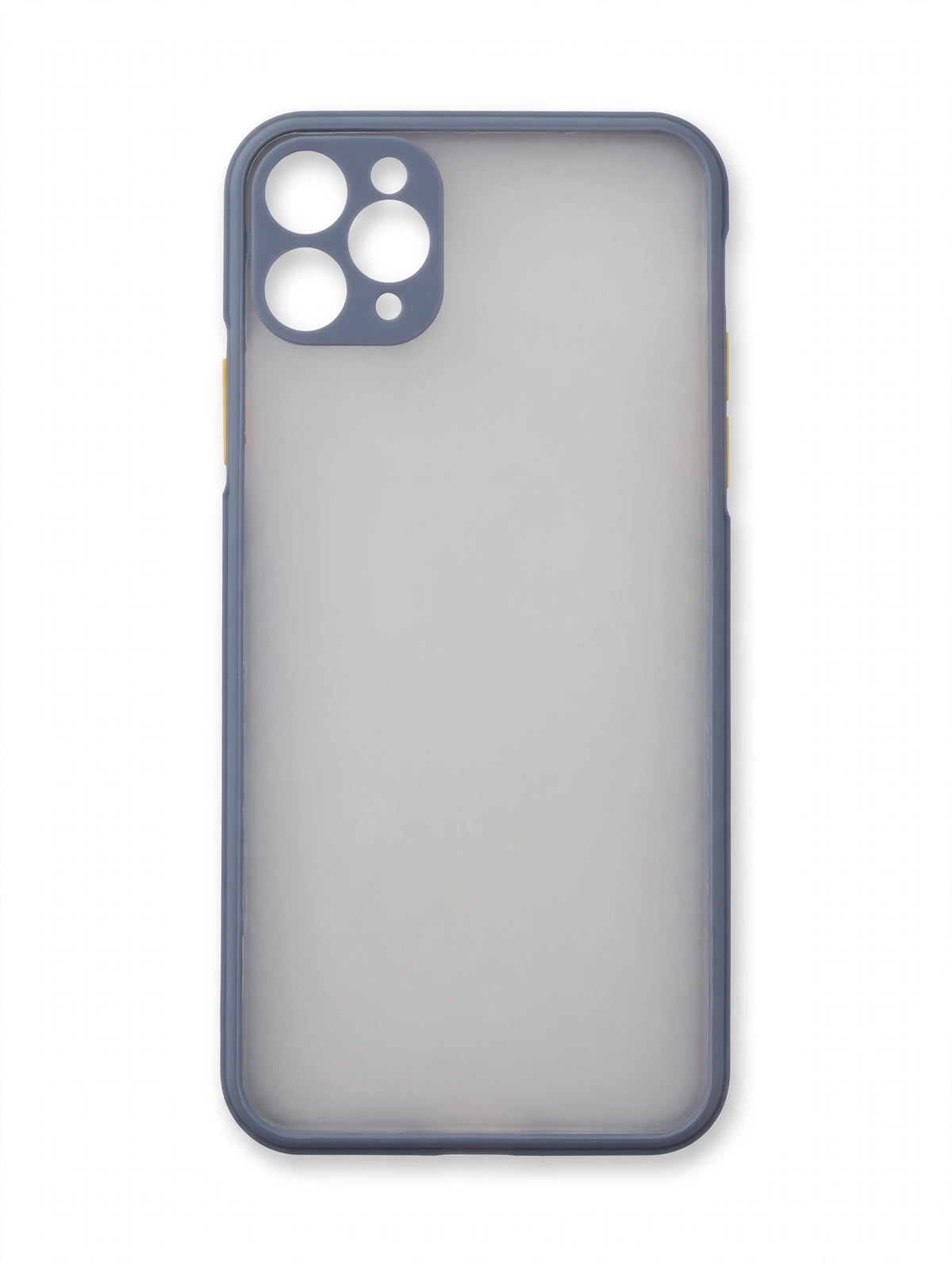 Two-Tone Matte Frosted Bumper Case for iPhone