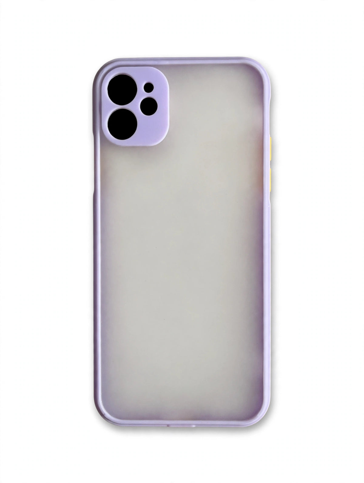 Two-Tone Matte Frosted Bumper Case for iPhone