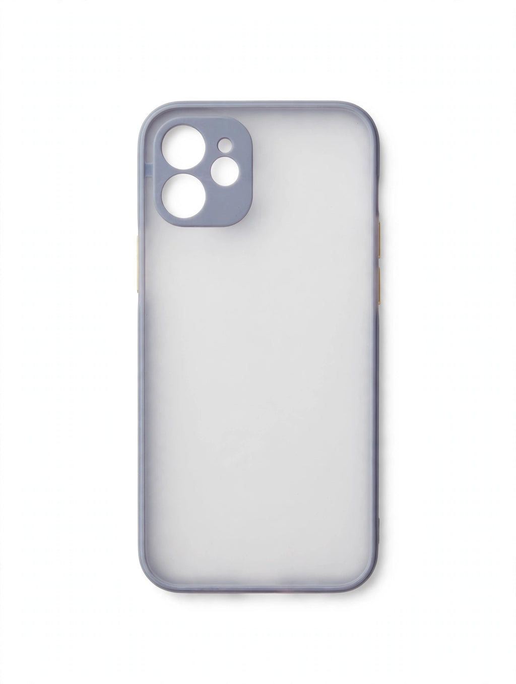 Two-Tone Matte Frosted Bumper Case for iPhone