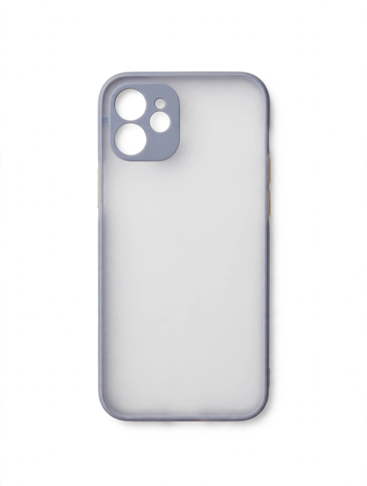 Two-Tone Matte Frosted Bumper Case for iPhone