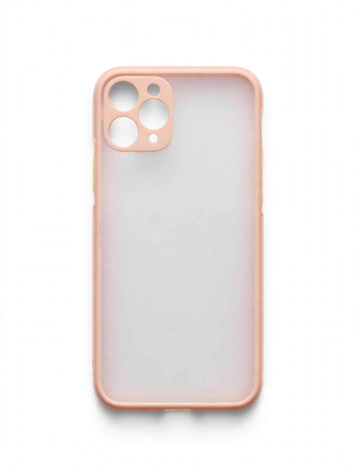 Two-Tone Matte Frosted Bumper Case for iPhone