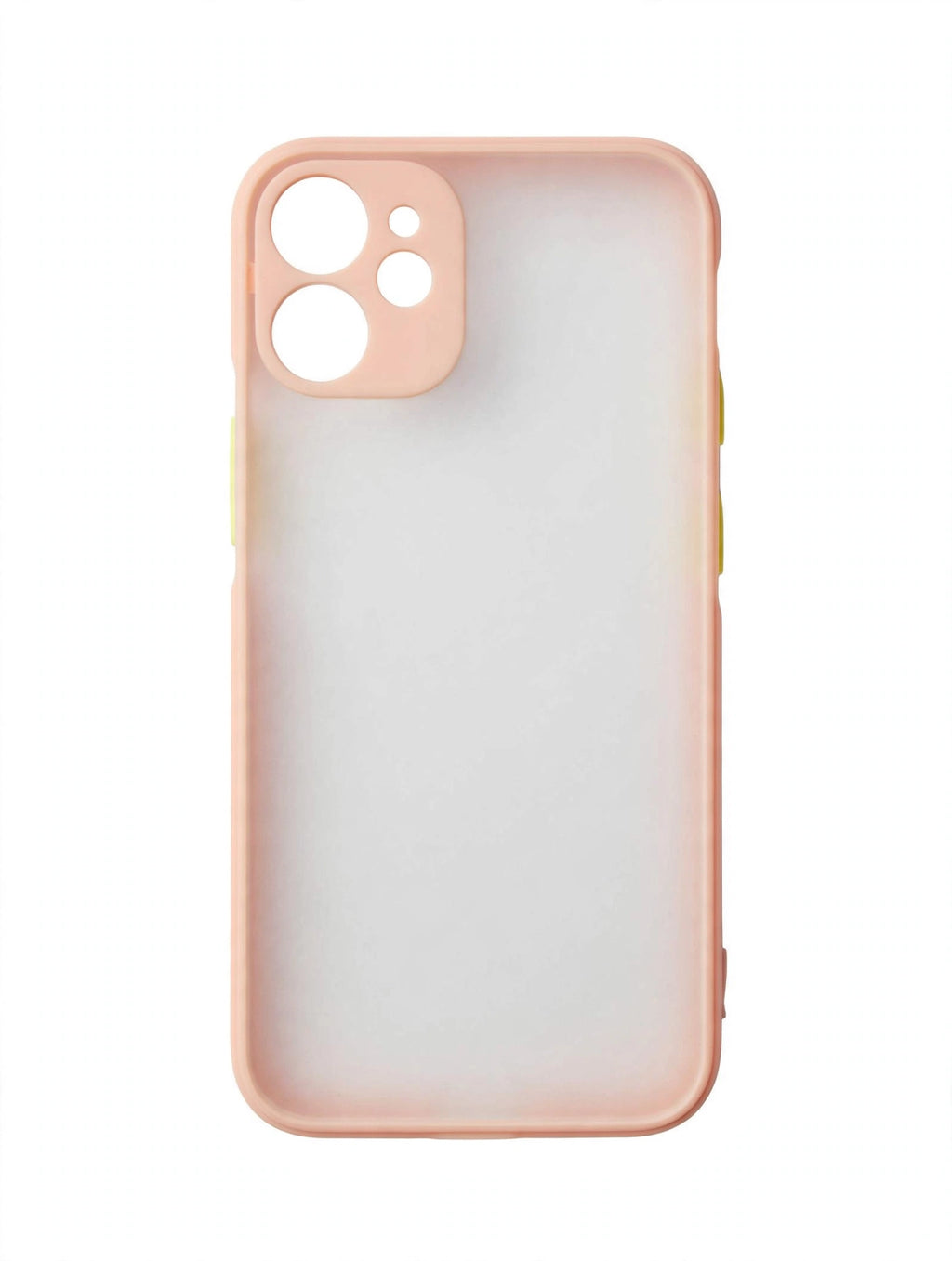 Two-Tone Matte Frosted Bumper Case for iPhone