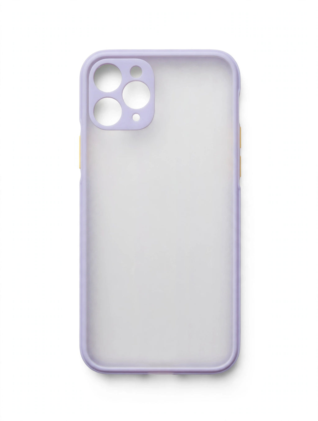Two-Tone Matte Frosted Bumper Case for iPhone